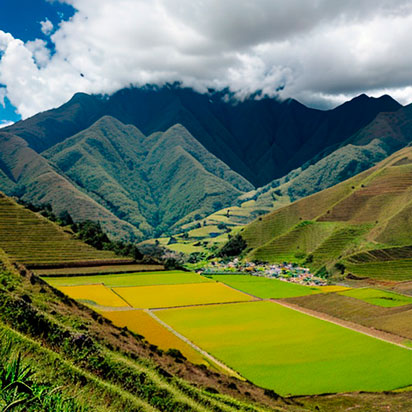 Paisaje Region Andina de Colombia