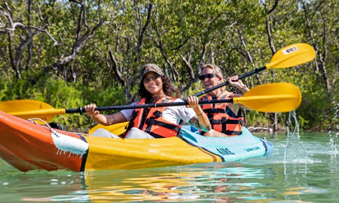 tour kayak por manglares